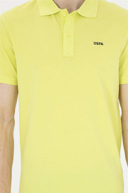Мужская базовая футболка фисташкового цвета - U.s. polo assn фото 6