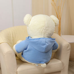 Мягкая игрушка «Медведь», в кофте, 95 см, цвет белый