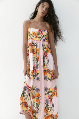 Vestido con tirantes de lazo - H&m фото 4