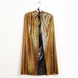 Карнавальный набор «Золотая Змея»: плащ длина 80 см, маска