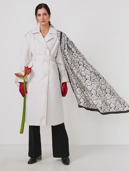 Большой, мягкий, тонкий и очень нежный двусторонний палантин - Tantino фото 3