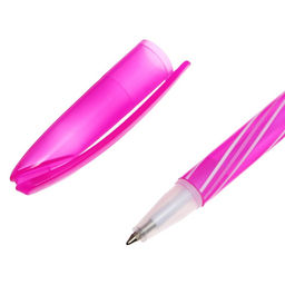 Набор ручек шариковых, 0.5 мм, 4 штуки Спираль, стержень синий, флуоресцентный корпус, МИКС - Calligrata фото 3