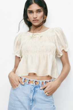 Blusa fruncida - H&m фото 5