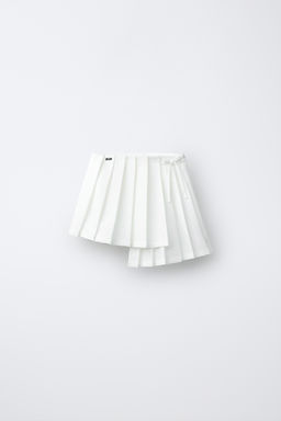 FALDA PLISADA ASIM?TRICA PENN  / Blanco
