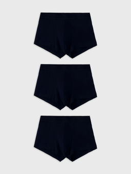 Трусы мужские боксеры мультипак (3 шт.) в черном цвете черный +черный +черный 411124-3 - Mark formelle фото 5