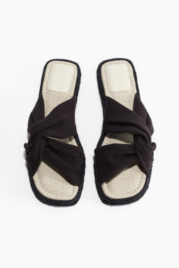 Sandalias alpargata con detalle entrelazado - H&m фото 2
