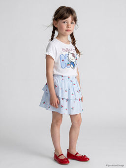 Hello Kitty Bask?l? Ta?l? K?z ?ocuk Tak?m