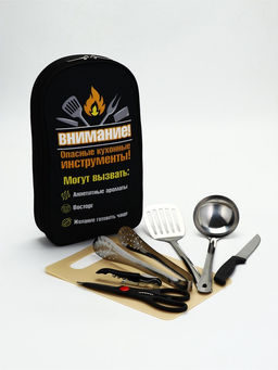 Набор для пикника "Опасные кухонные инструменты", 7 предметов