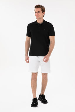Erkek Slim Fit Polo Yaka Siyah Basic Ti__rt Sepette S_rpriz _ndirim - U.s. polo assn фото 4