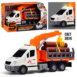 Машина "ЭкоЛесник" 1:16 (свет, звук) в коробке