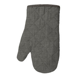 2 шт. Прихватка-рукавица рогожка 18х28 "Vse DOMA" рис 60008-2 Графит