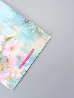 Цена за 2 шт. Пакет подарочный ламинированный Цветочная эстетика 18?22.3?10 см