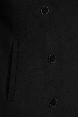 TRENDYOL MAN Siyah Regular Fit Kurk Yakal? K?sl?k Kase Kaban TMNAW21KB0063 - Trendyolmilla фото 6