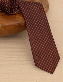 Коричневый галстук