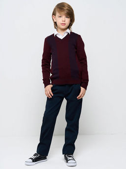Джемпер для мальчиков 7014 - Vay kids школа фото 2