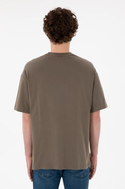 Erkek Oversize Fit Bisiklet Yaka Vizon Ti__rt Sepette S_rpriz _ndirim - U.s. polo assn фото 6