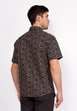 Сорочка мужская короткий рукав GREG 253/107/5432/KZS STRETCH  фото 7