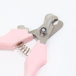 Когтерез боковой малый эконом, 12 х 4,5 х 1,4 см, розовый - Пижон фото 2