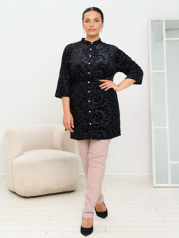 Комплект, рубашка и майка-топ MR006SS3 black