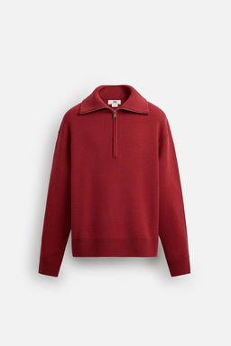LIMITED EDITION ZIP NECK SWEATER - Zara фото 5
