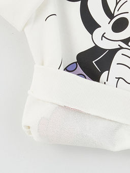 Bisiklet Yaka Minnie Mouse ve Daisy Duck Bask?l? Uzun Kollu K?z ?ocuk Sweatshirt - Waikiki фото 2