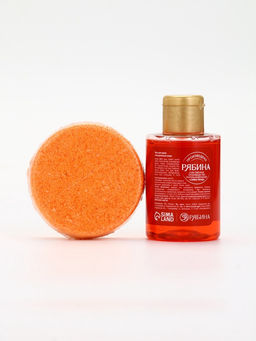 Подарочный набор новогодний в тубусе Снеговичок, бомбочка, гель, мочалка, URAL LAB