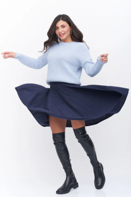 ЗЛАТА Юбка Л 1295/джинс