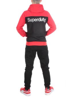 TA5087 RED Спортивный костюм мужской TEUYOEOR (75% хлопок 20% полиэстер 5% спандекс) - Fashion фото 5