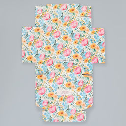 Коробка складная Расцветай, 26 х 26 х 8 см - Дарите счастье фото 8