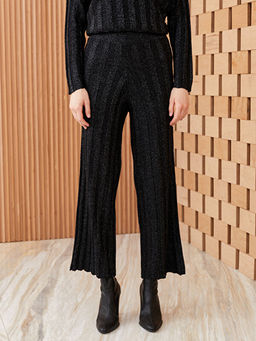 Beli Lastikli Geni? Pa?a Kad?n Triko Pantolon