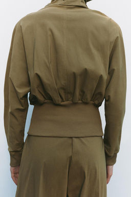 HIGH COLLAR CARDIGAN - Zara фото 5