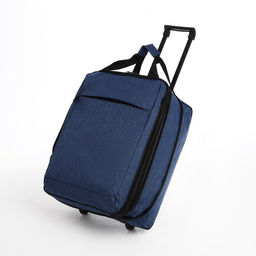 Чемодан на молнии, цвет синий - Simaland фото 4