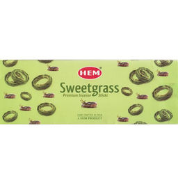 6-гр. благовония Sweetgrass ДУШИСТАЯ ТРАВА блок 6 шт.