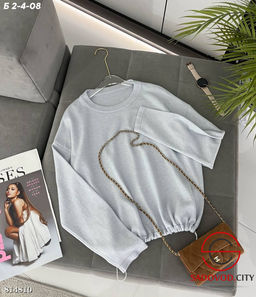 Свитшот женский однотонный - Bruno фото 4