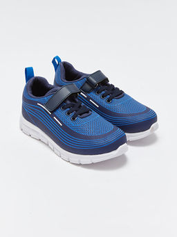 Bask?l? Erkek ?ocuk Aktif Spor Ayakkab?