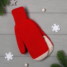 Варежки женские в подарочной коробке KAFTAN Подарок, размер 19  фото 3