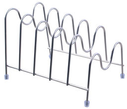 _Подставка для крышек (22*17*16) хром, арт. АЛТ 608С