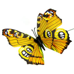 Декор Бабочка 12см на проволке 25см, цвета микс (Китай) - Домашняя мода фото 6