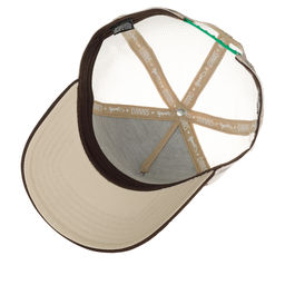 Бейсболка DJINNS арт. HFT Nothing Club 2 HeatDye (темно-коричневый)