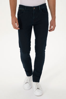 Erkek Koyu Mavi Slim Fit Jean Pantolon - U.s. polo assn фото 8