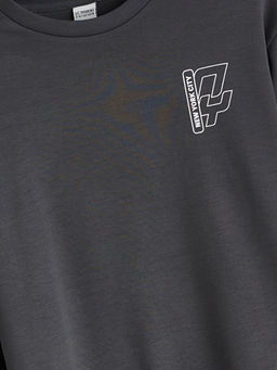Bisiklet Yaka Erkek ?ocuk Sweatshirt