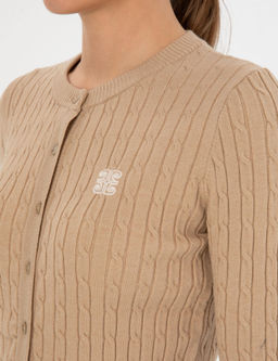 Bej Melanj Ex. Slim Fit Triko H_rka