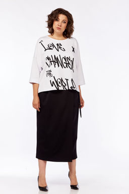 Костюм Michel Chic 1394 терракот, черный  фото 275