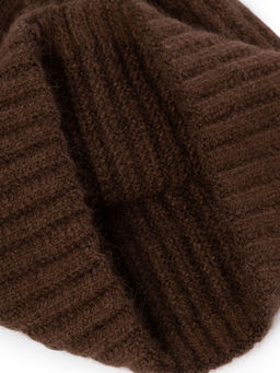 Шапка жен. пух енот+шерсть+виск LB-N88059 mocca - Labbra фото 8