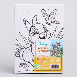 Картина по номерам, 21 х 15 см Зайчик, Бэмби - Disney фото 4
