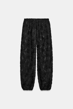 SEQUINNED BALLOON TROUSERS - Zara фото 4