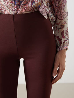 Beli Lastikli Kad?n Tayt Pantolon