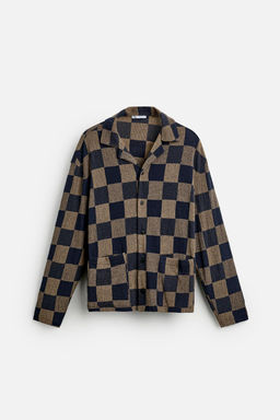 CHECK KNIT SHIRT - Zara фото 6