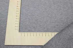 Кашкорсе цв.Серый меланж, ш.1.12м (0.56м*2 чулок), Пенье, хлопок-95%, лайкра-5%, 450гр/м.кв - Купава фото 2