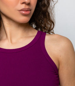 Майка #ОКТ1648, фиолетовый - Dommod фото 5